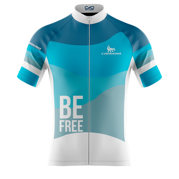 Jersey Ciclismo Fit Manga Corta – Blue Free